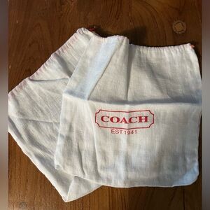 Coach Dust Bags